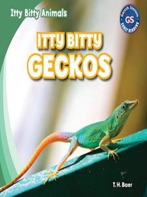 cover image of Itty Bitty Geckos